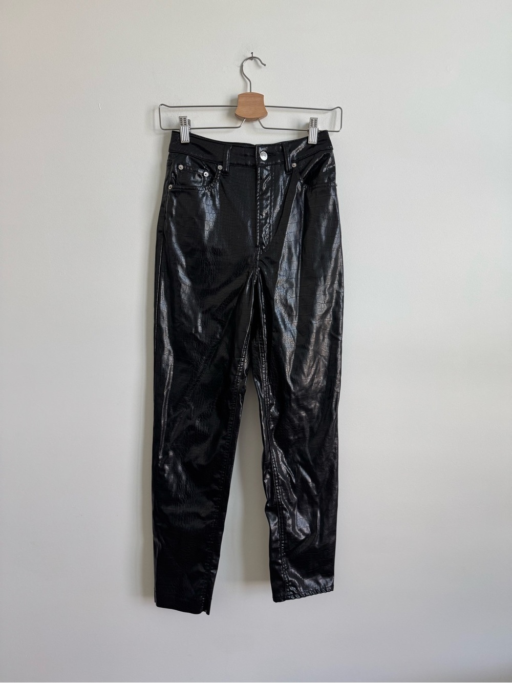 Vegan Leather Pants